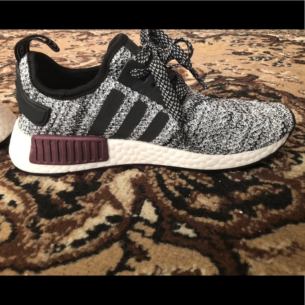 Adidas NMD R1 Gray/Purple Size 6.5